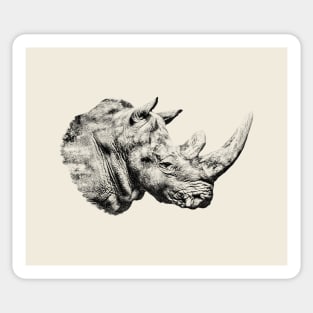 Rhinoceros Sticker